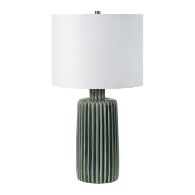 Roza 24.5" Length Table Lamp, Olive