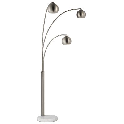 Aguillard 87.5" Height Floor Lamp, Grey