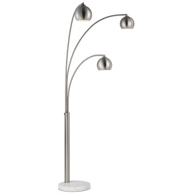 Alternative view of Aguillard 87.5" Height Floor Lamp, Grey