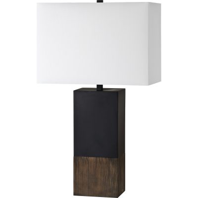 Alternative view of Broma 30" Length Table Lamp, Brown