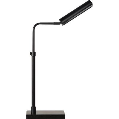 Alternative view of Fabolia 20 ADJ." Length Desk Lamp, Matte Black