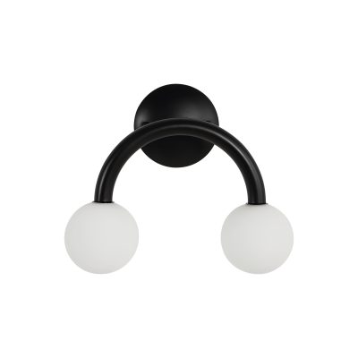 Santo 10.5" Height Wall Sconces, Matte Black