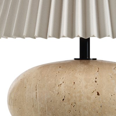 Alternative view of Noto 14.0" Height Table Lamps, Cream