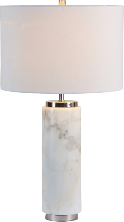 Heathcroft 26.5" Length Table lamp, White
