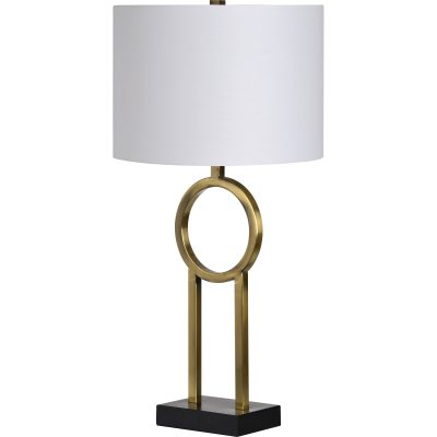 Alternative view of Burlington 28.5" Length Table Lamp, Brass