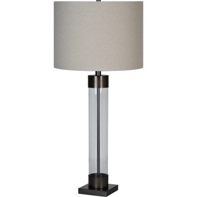 Alternative view of Meredith 33.25" Length Table Lamp, Clear
