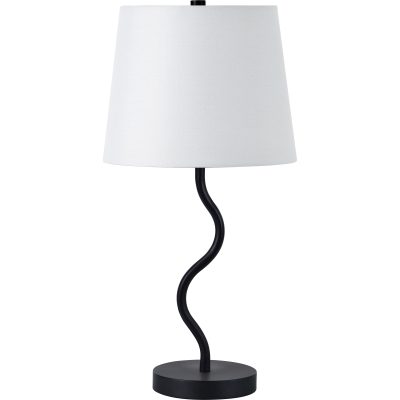 Mayssa 19.75" Length Table Lamp, Matte Black