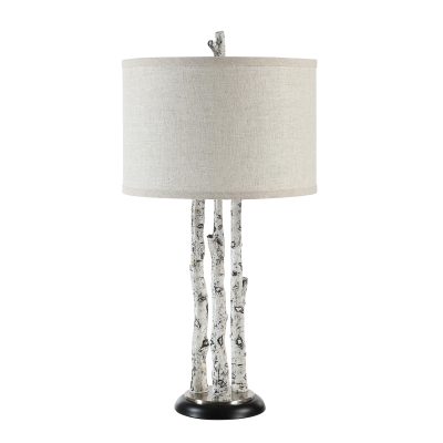 Alternative view of Naousa 29.4" Height Table Lamp, Grey