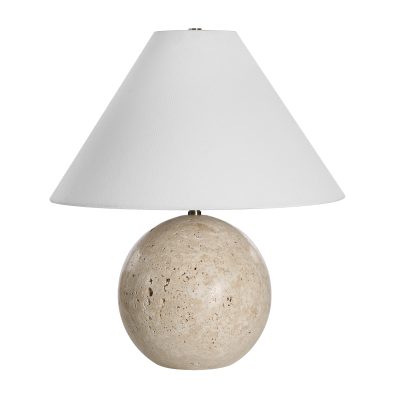 Assen 19" Length Table Lamp, BEIGE