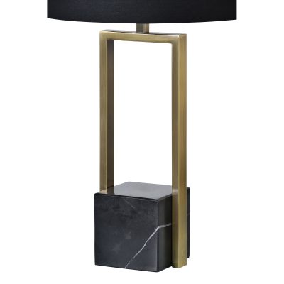 Alternative view of Arla 27.75" Length Table Lamp, Antique Brass