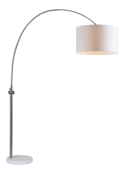 Alternative view of Cassell 82.5" Length Floor lamp, Nickel Plated