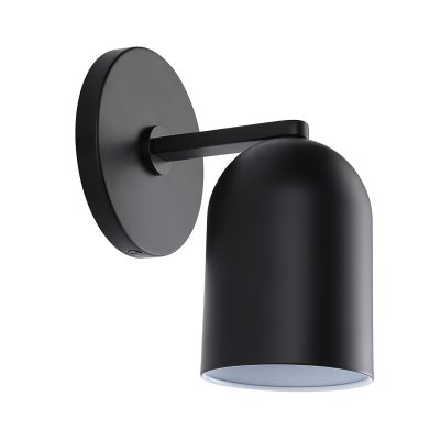 Alternative view of Valonia 8.25" Length Wall Sconce, BLACK