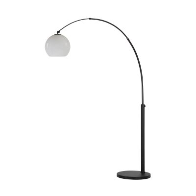 Alternative view of Pura 82" Height Floor Lamp, Black
