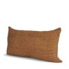 Lowen 14x26 Lumbar Copper Rust Woven Decorative Pillow