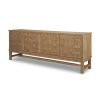 Truss Cool Brown Wood 4 Door Closed Sideboard 2 0106699 71414 A