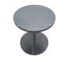 Forma Nero Black Marble Round Side Table 2 0106045 71400 A