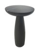 Bellancia Nero Black Marquina Marble Pedestal Side Table 1 0105674 71395 A