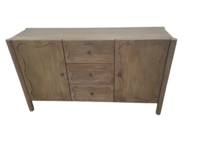 Sideboard w/  Wavy Door Panels