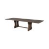 Rooke 84" Solid Wood Extendable Rectangular Dining Table