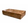 Matteo Solid Rainforest Rust Marble Rectangular Coffee Table 2 0107942 71205 A