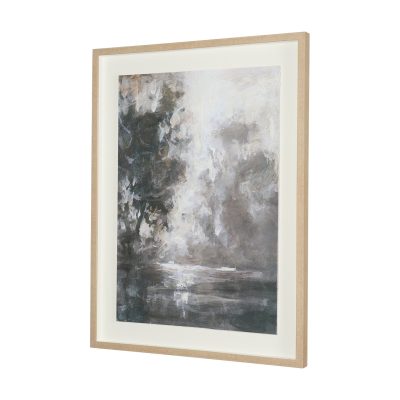 Alternative view of Forest Whispers II by Mercana Studio Hand-Embellished Textured Framed Artwork Matted under Glass