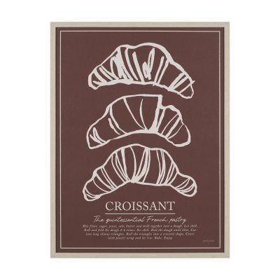 Breakfast Doodles VI by Jenaya Jackson Hand-Embellished Textured Framed Artwork Matted under Glass