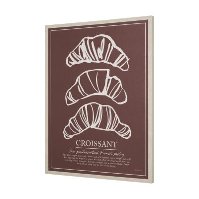 Alternative view of Breakfast Doodles VI by Jenaya Jackson Hand-Embellished Textured Framed Artwork Matted under Glass