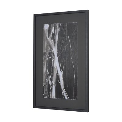 Alternative view of Stratum III by Natalia Boychenko-Tariq Hand-Embellished Textured Framed Artwork Matted under Glass