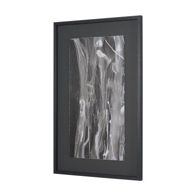 Alternative view of Stratum I by Natalia Boychenko-Tariq Hand-Embellished Textured Framed Artwork Matted under Glass