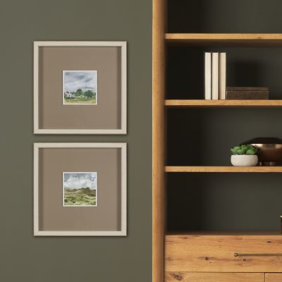 Alternative view of Discovery (Set of 2)  by Ira Havuka Hand-Embellished Framed Artwork Matted under Glass