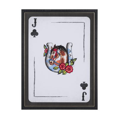 Wild West III by Mercana Studio Hand-Embellished Framed Artwork Matted under Glass