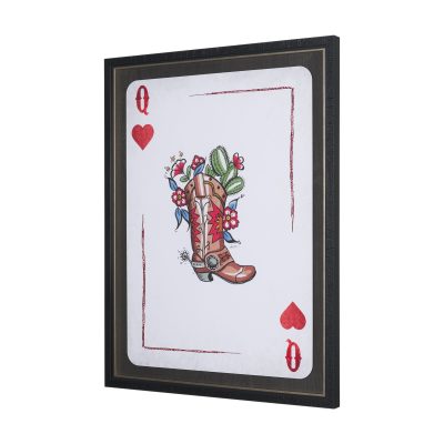 Alternative view of Wild West II by Mercana Studio Hand-Embellished Framed Artwork Matted under Glass