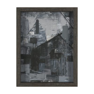 Community 4C by Mercana Studio Framed Artwork Matted under Glass