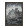 Community 4B by Mercana Studio Hand-Embellished Textured Framed Artwork Matted 1 0105800 16103 A