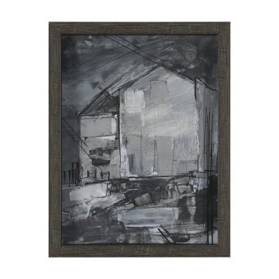 Community 3C by Mercana Studio Framed Artwork Matted under Glass