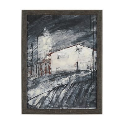 Community 2C by Mercana Studio Hand-Embellished Textured Framed Artwork Matted