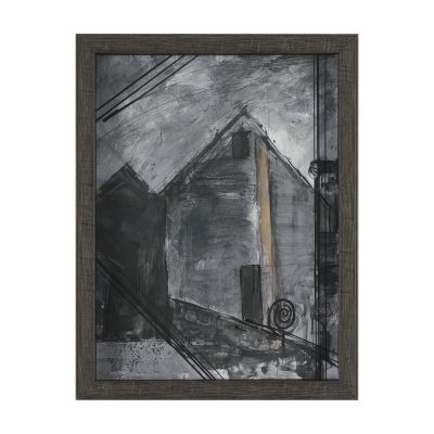 Community 2B by Mercana Studio Framed Artwork Matted under Glass