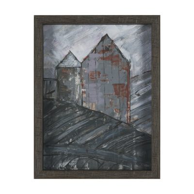 Community 1B by Mercana Studio Framed Artwork Matted under Glass