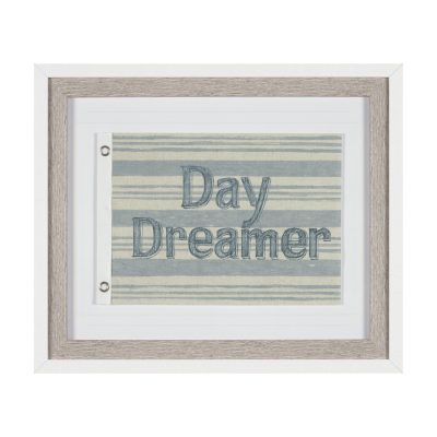 Day Dreamer by Mercana Studio Hand-Embellished Textured Framed Artwork Matted under Glass