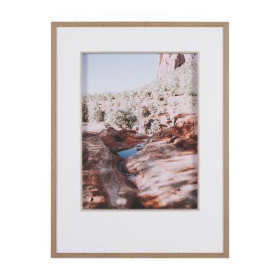 Sandstone in Sedona by Kelly Frere FramedPhoto Print Matted under Glass