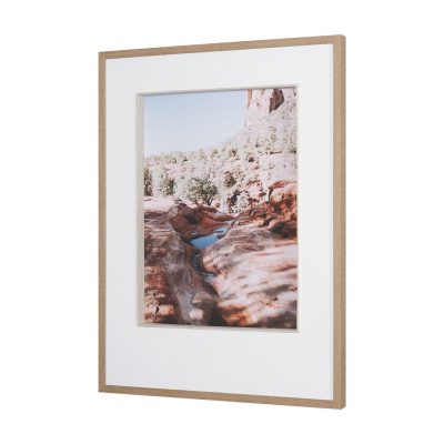 Alternative view of Sandstone in Sedona by Kelly Frere FramedPhoto Print Matted under Glass