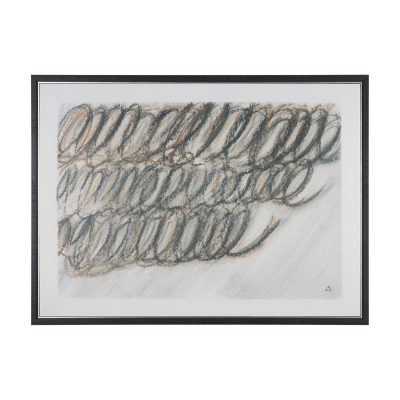 Helical by Mercana Studio Hand Embelished Textured Framed Canvas Artwork