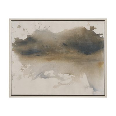 Realization by Ira Havuka Hand Embelished Textured Framed Canvas Artwork