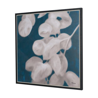 Alternative view of Eucalyptus II by Julianne Marcoux Hand Embelished Textured Framed Canvas Artwork