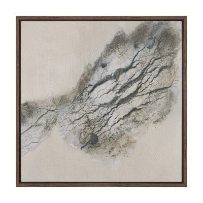 Emanation by Ira Havuka Hand Embelished Textured Framed Canvas Artwork