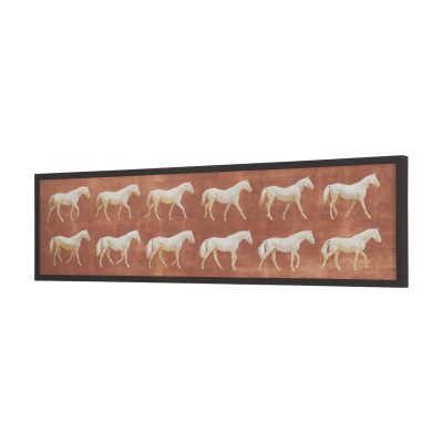 Alternative view of Even Cadence by Eadweard Muybridge Hand Embelished Textured Framed Canvas Artwork