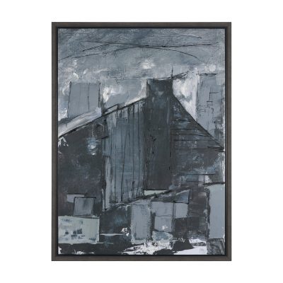 Community 4C by Mercana Studio Hand Embelished Textured Framed Canvas Artwork