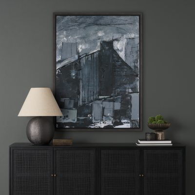 Alternative view of Community 4C by Mercana Studio Hand Embelished Textured Framed Canvas Artwork