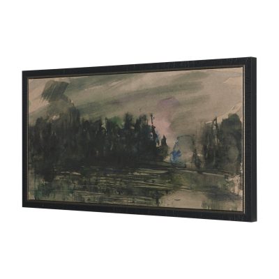 Alternative view of Twilight by Mercana Studio Hand Embelished Textured Framed Canvas Artwork