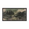 Dusk by Mercana Studio Hand Embelished Textured Framed Canvas Artwork 1 0106666 102756 FS A